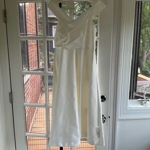Monsoon Grace Bardot Bridal Dress. Ivory. Size 10R US